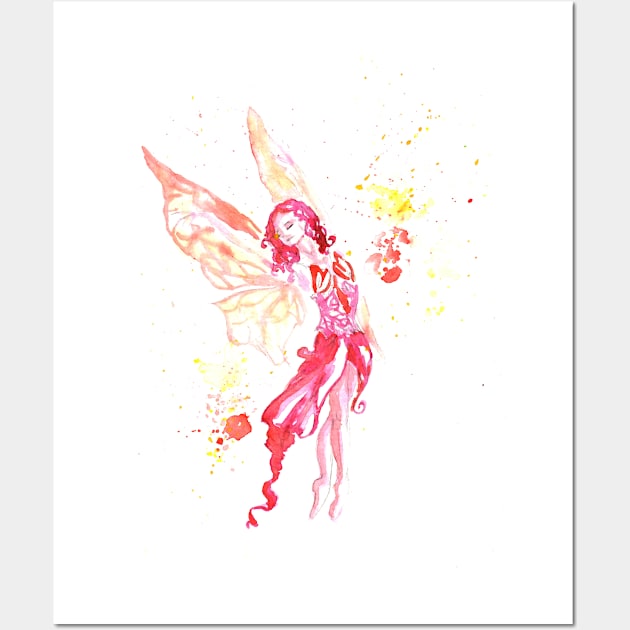 Fall Fairy Wall Art by RavensLanding